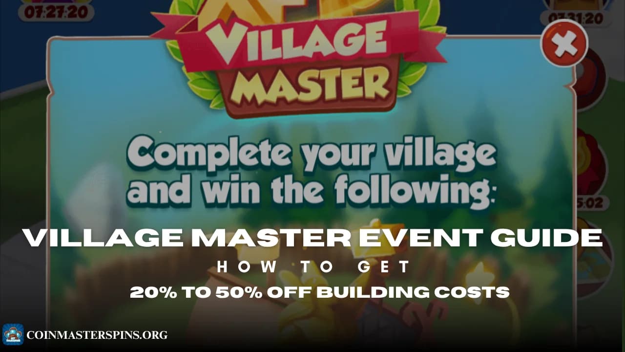 Village Master Event Guide: How to Get 20% to 50% Off Building Costs