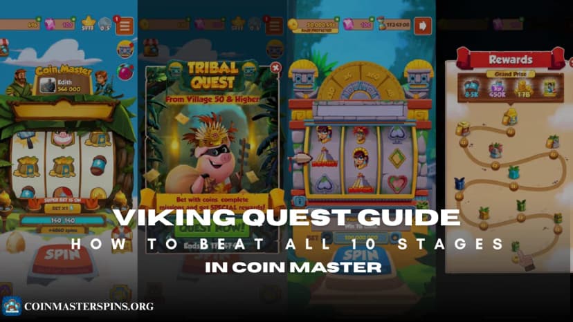 Viking Quest Guide: How to Beat All 10 Stages in Coin Master (2026)